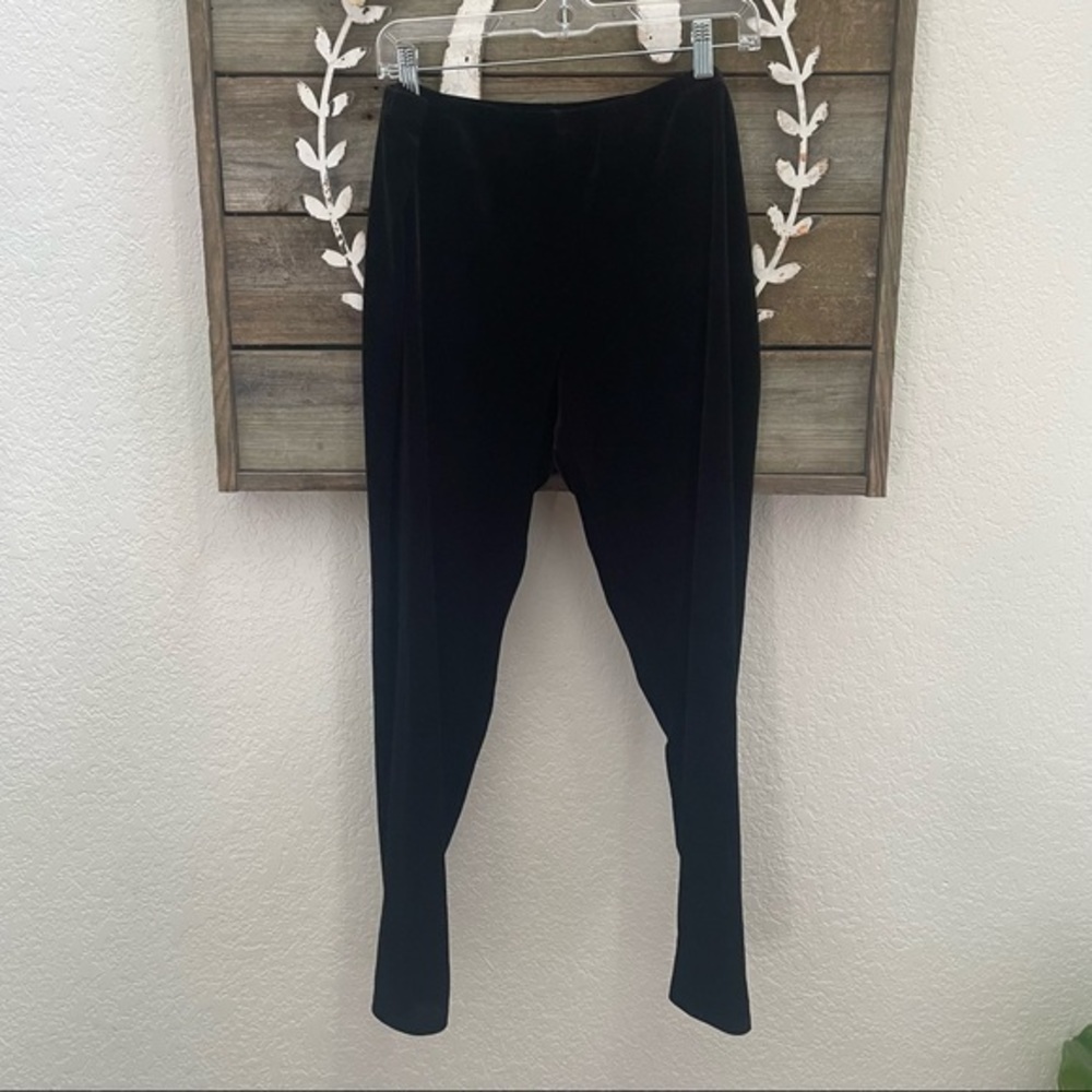 Eileen fisher velvet velour leggings‎ pull on size XL NWT